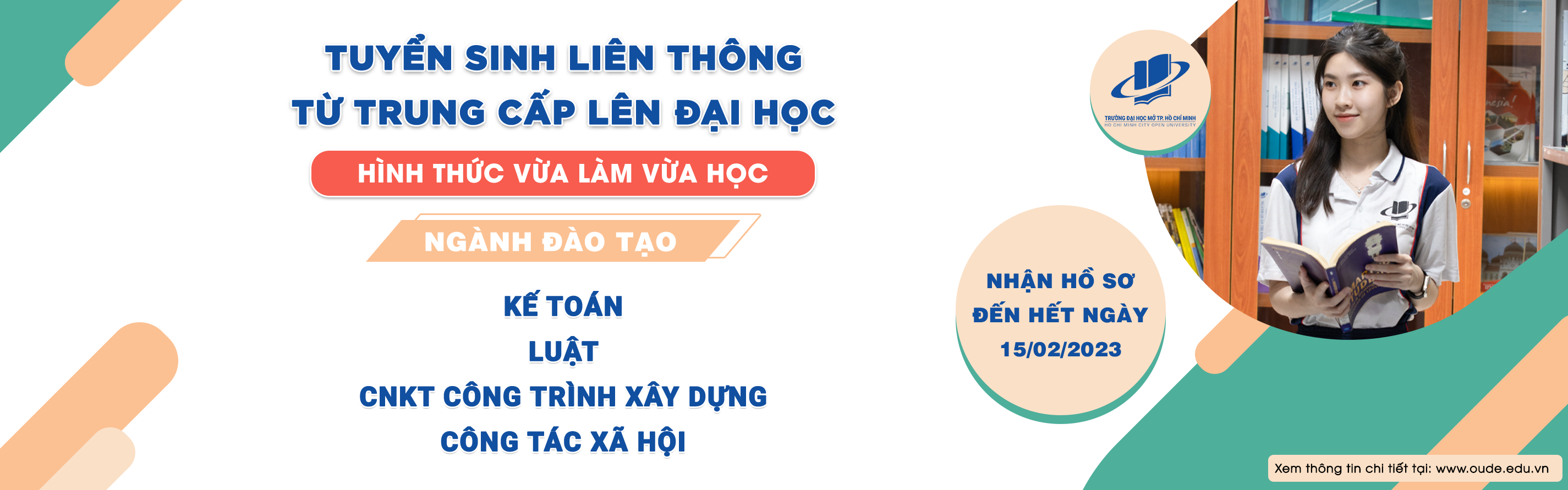 Vừa làm vừa học - liên thông từ Trung cấp lên Đại học - 2023-01