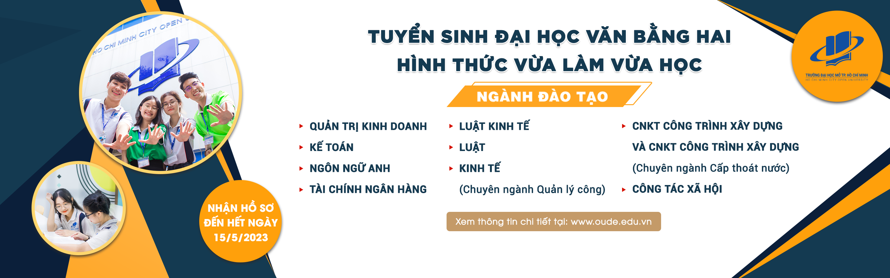 Vừa làm vừa học - văn bằng 2 - 2023-02
