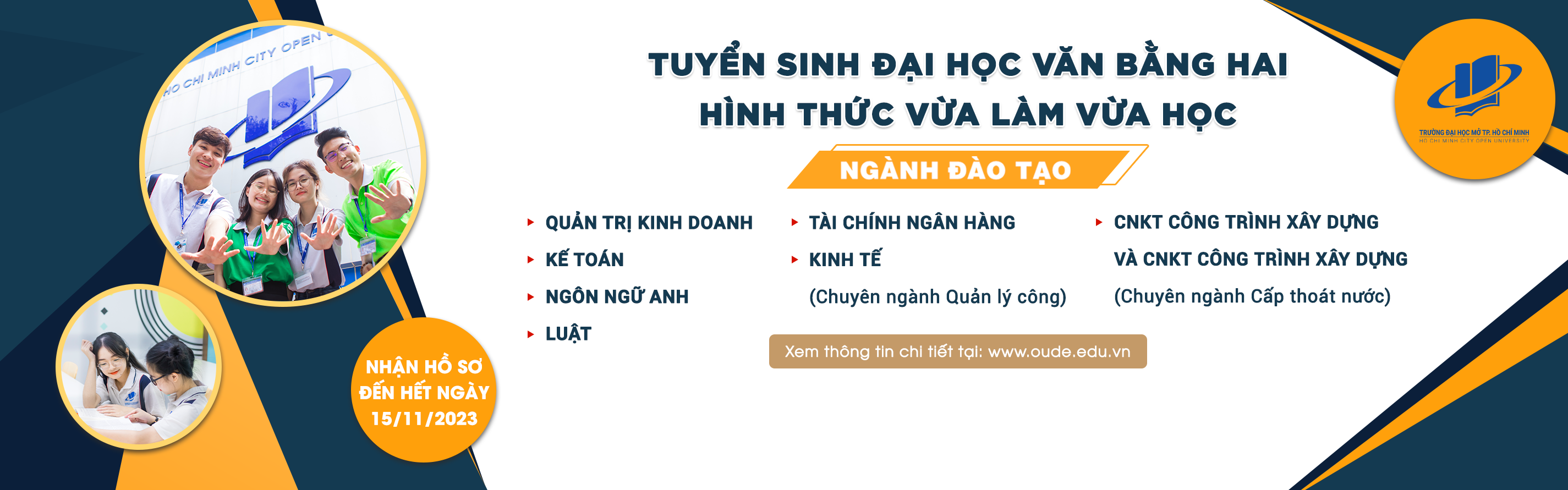 Vừa làm vừa học - văn bằng 2 - 2023-02