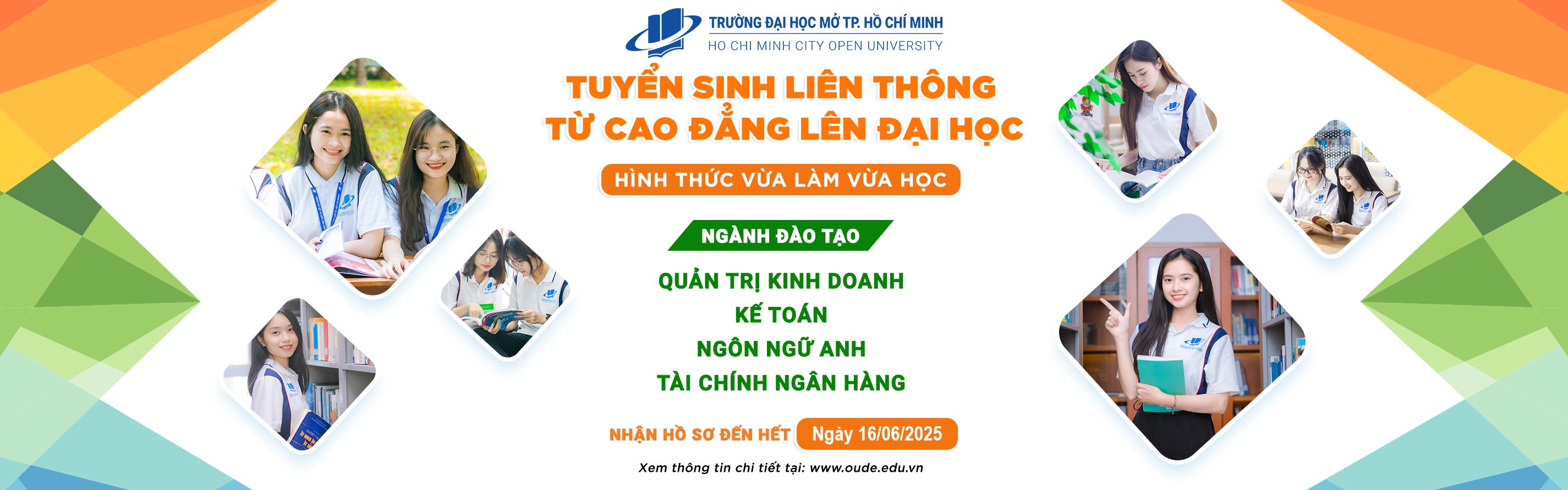 Vừa làm vừa học - liên thông từ Cao đẳng lên Đại học - 2025-02