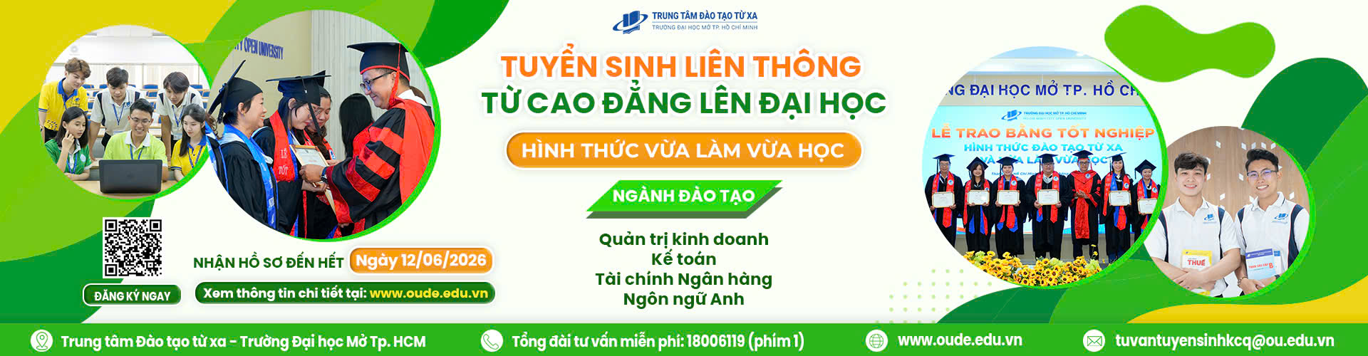 Vừa làm vừa học - liên thông từ Cao đẳng lên Đại học - 2026-02