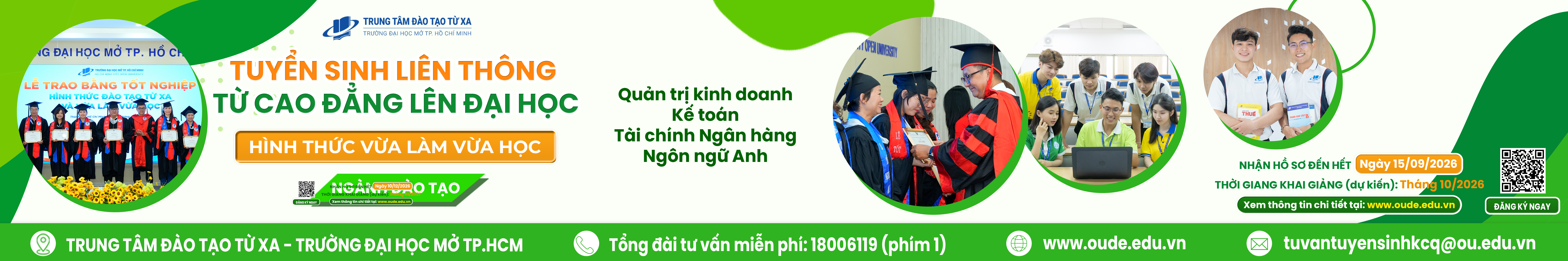 Vừa làm vừa học - liên thông từ Cao đẳng lên Đại học - 2026-03