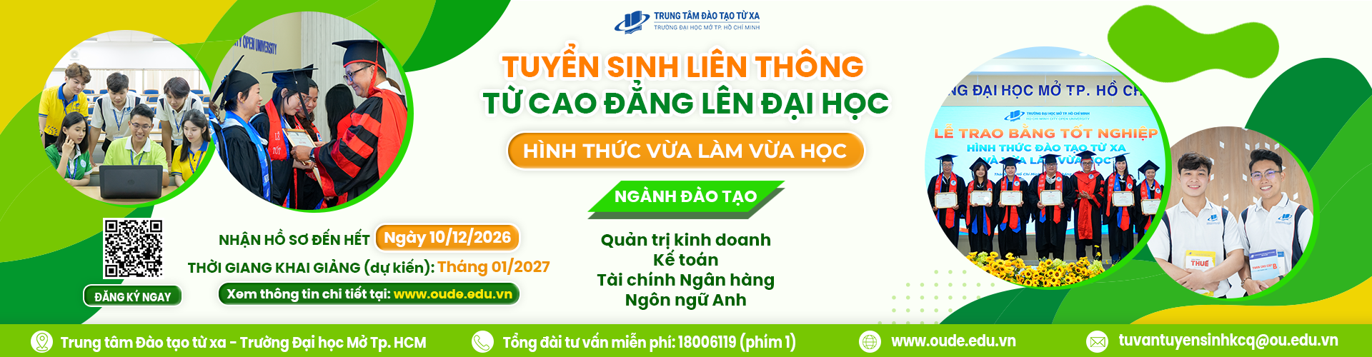 Vừa làm vừa học - liên thông từ Cao đẳng lên Đại học - 2026-04